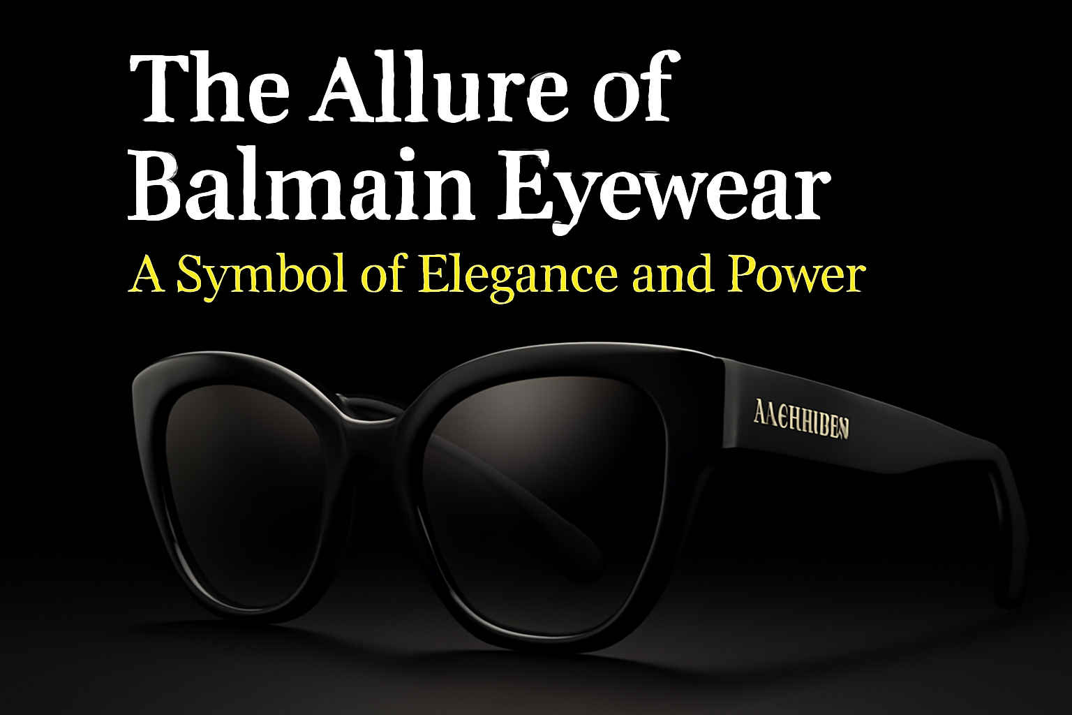 Why Balmain Sunglasses Are Dominating U.S. Fashion Trends