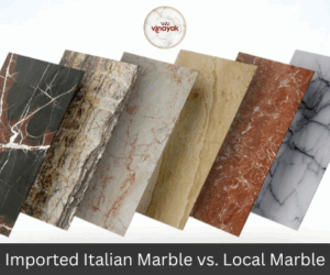Imported Italian Marble vs. Local Marble: Which One Should You Choose?