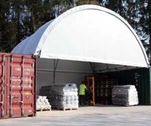 Containerdach | Kommerzielle Lösung aus Großbritannien