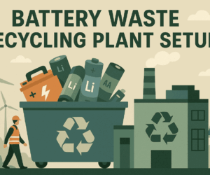 Building a Smarter Future with Battery Waste Recycling Plant Setup