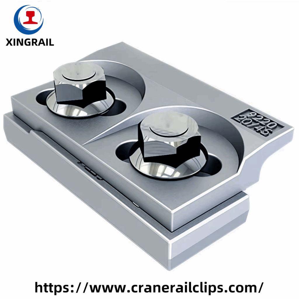 Heavy transport rail tracks and fastening solutions