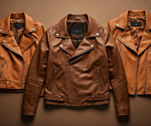 What should I look for when checking the quality of a budget-friendly Brown Biker Jacket Womens