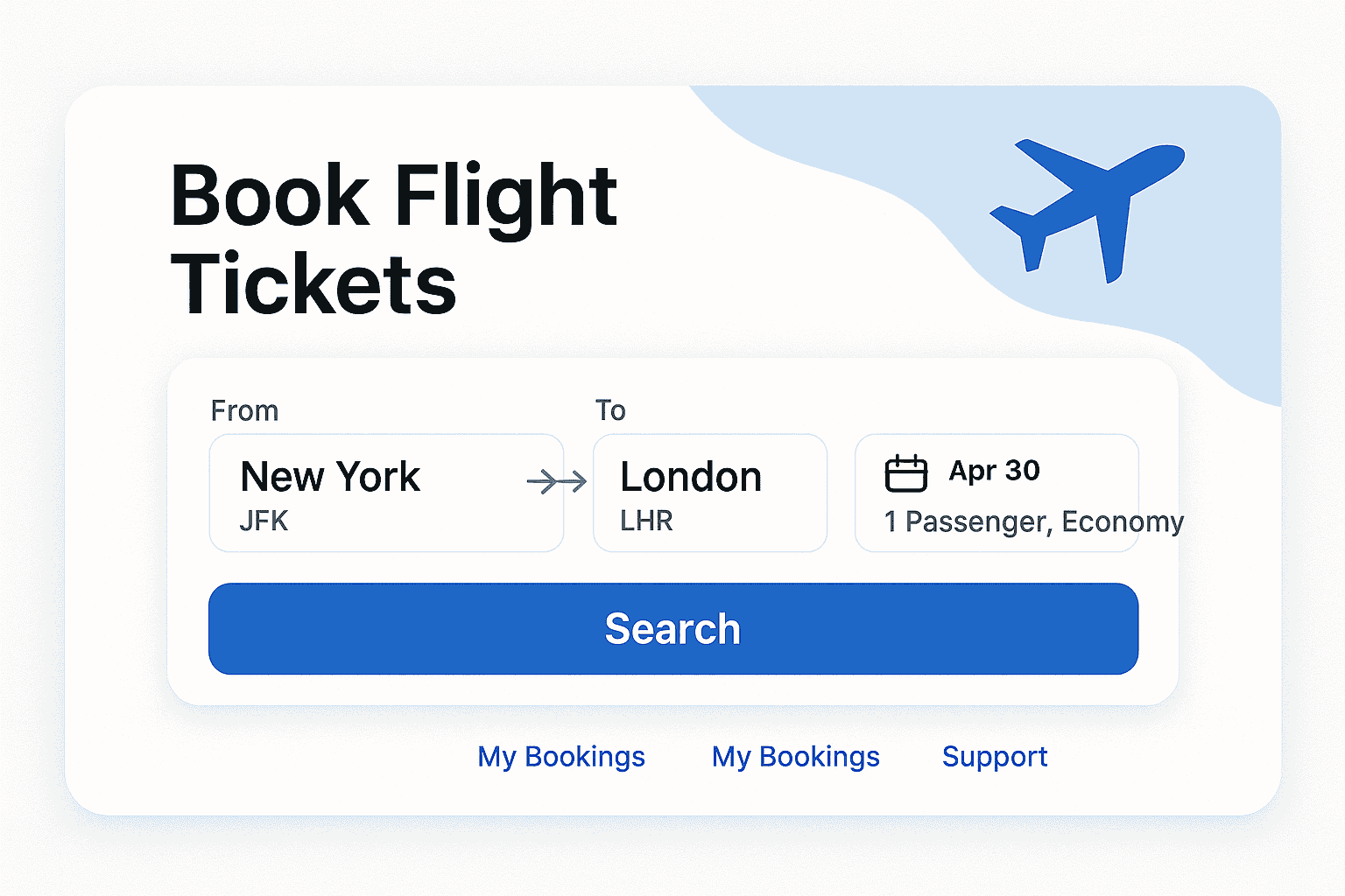 Online Flight Ticket Booking