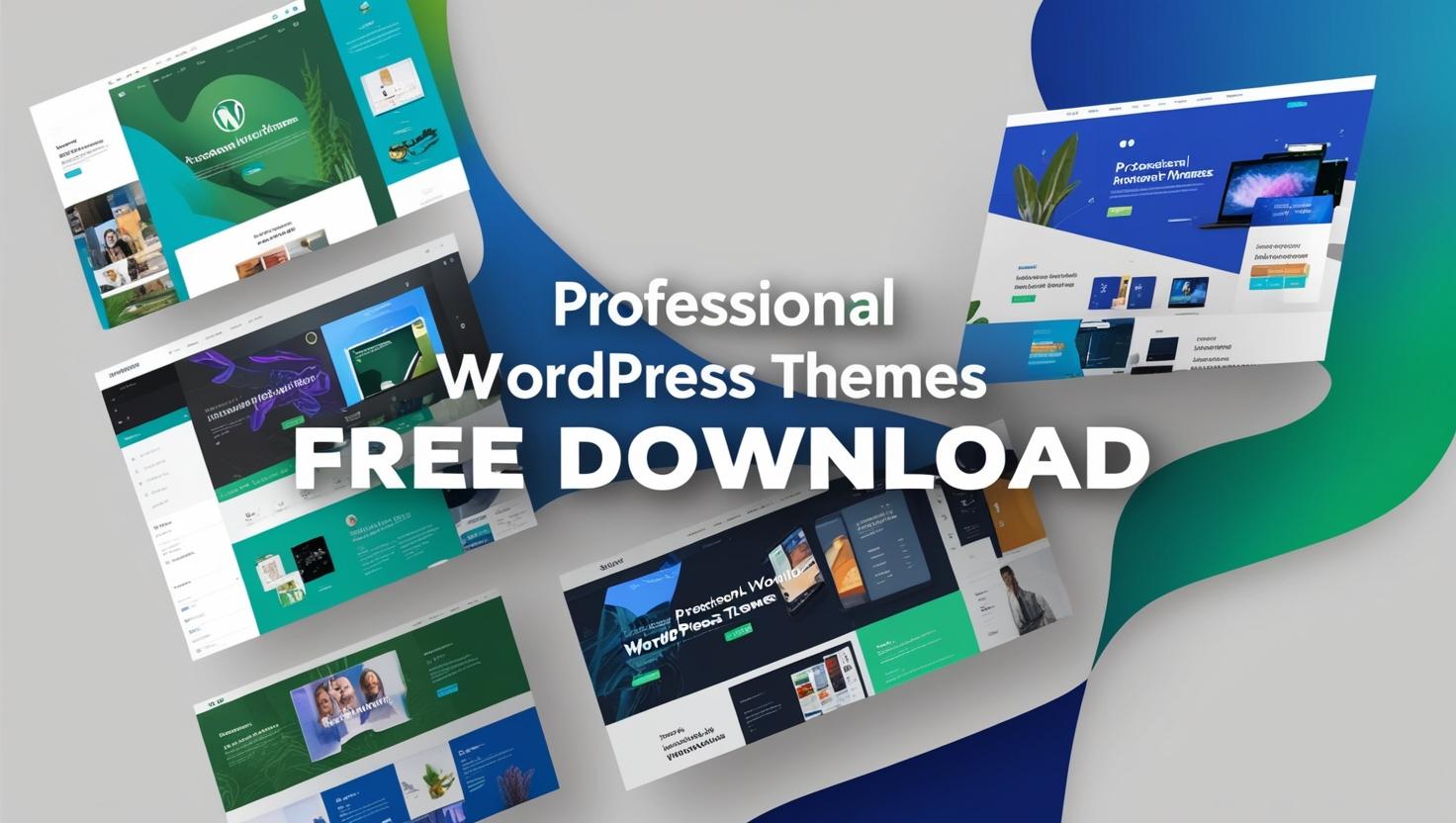 WordPress themes free download professional