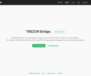 Trezor Bridge | Introducing the new TREZOR Bridge
