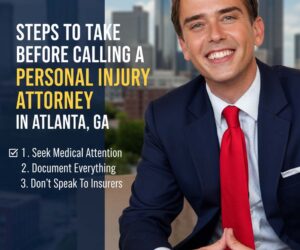 Steps to Take Before Calling a Personal Injury Attorney in Atlanta, GA