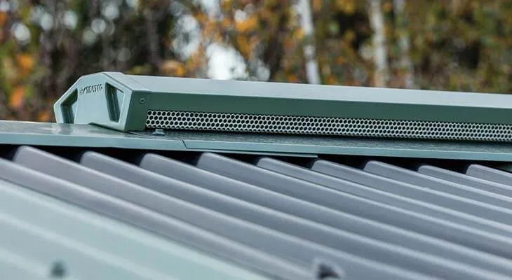 best ventilation for metal roof