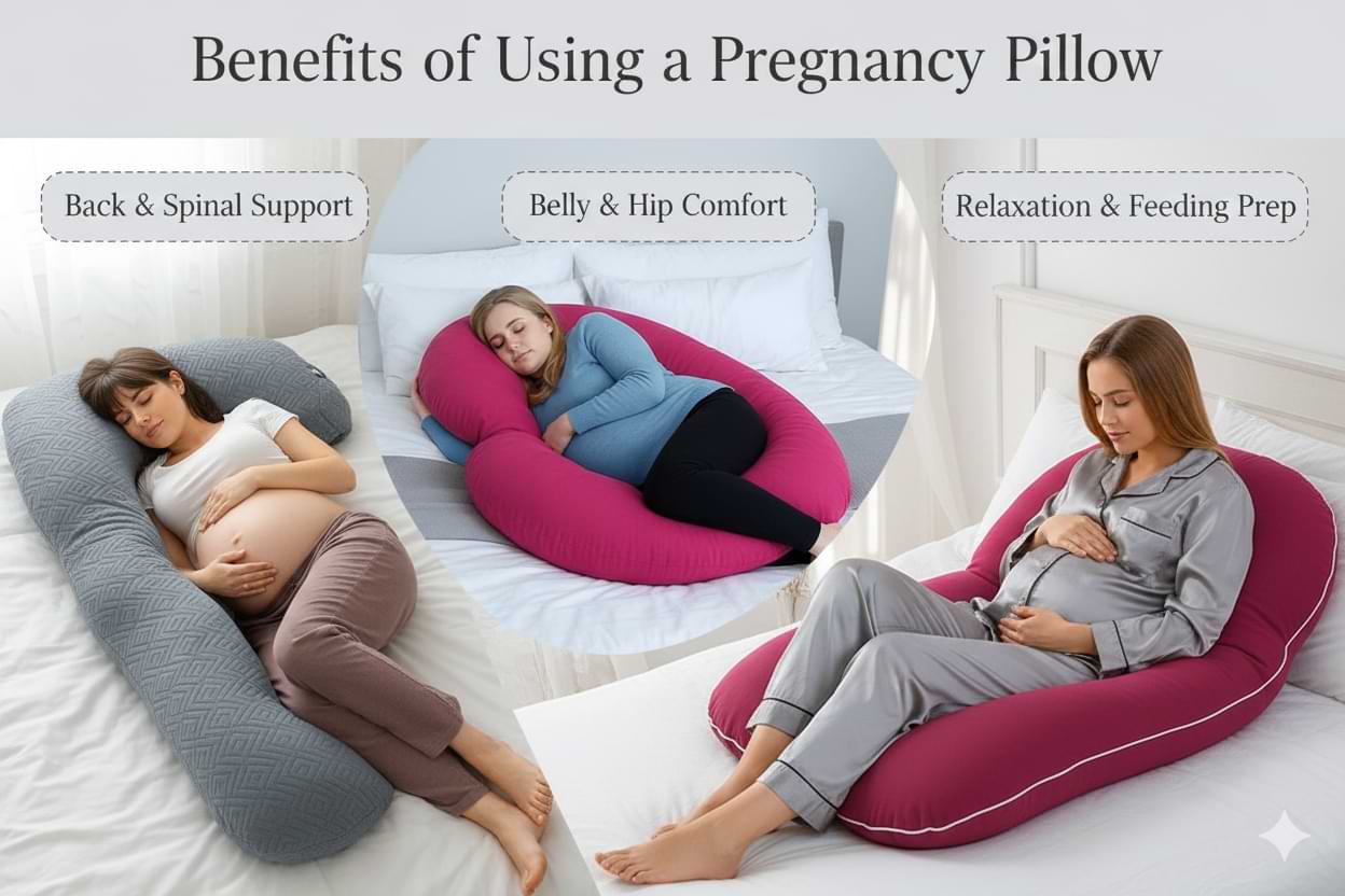 Benefits of Using a Pregnancy Pillow