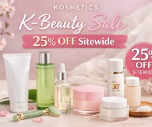 “Refresh Your Skincare Routine with Kosmetics’ K-Beauty Sale – 25% OFF”