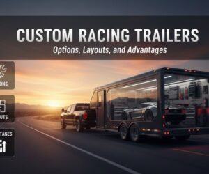 Custom Racing Trailers: Options, Layouts, and Advantages