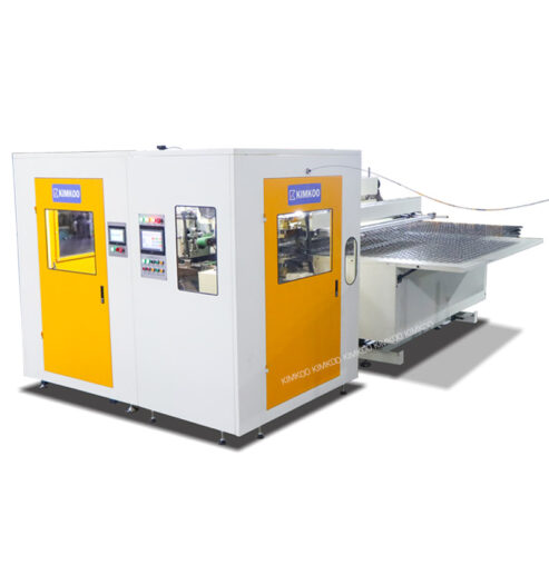 Automatic Bonnell Spring Coiling and Assembly Machine