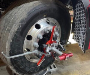 Semi Truck Front End Alignment in Bakersfield